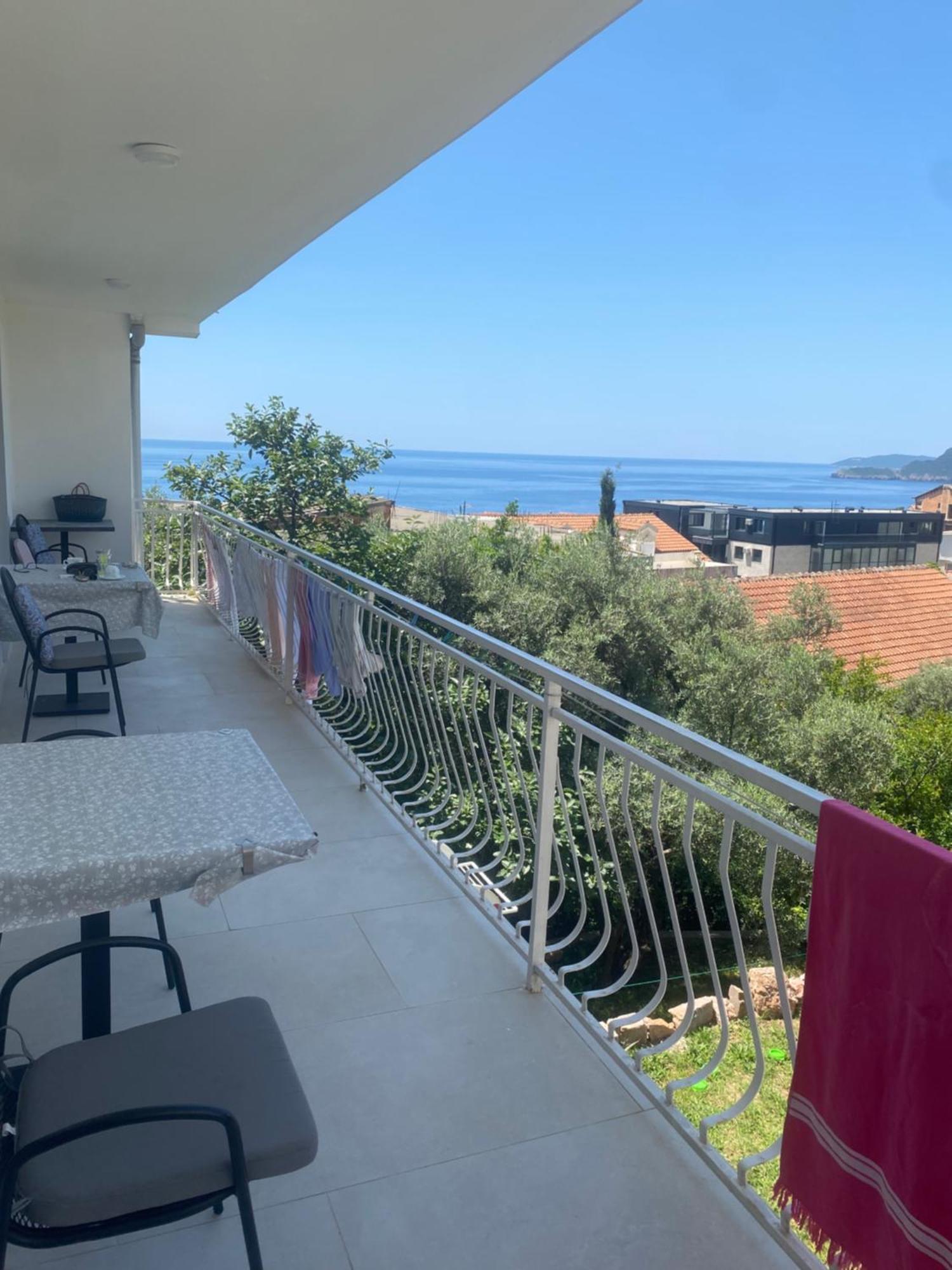 Apartman Lara Sveti Stefan Eksteriør billede